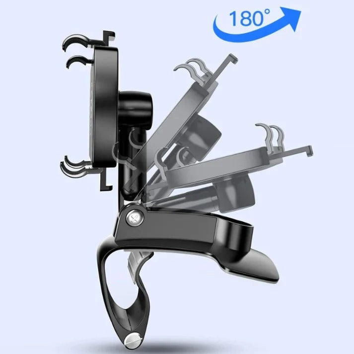 Support Téléphone Voiture Universel avec Rotation à 360°
