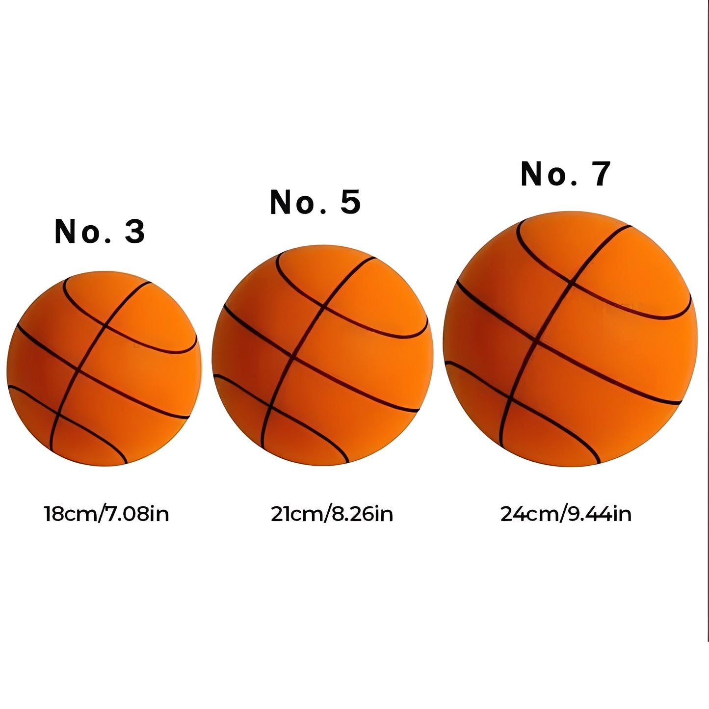 Ballon de basket silencieux pour usage domestique