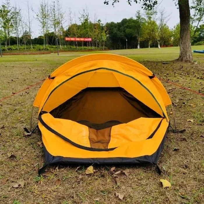 Tente de camping portable compacte pour une personne