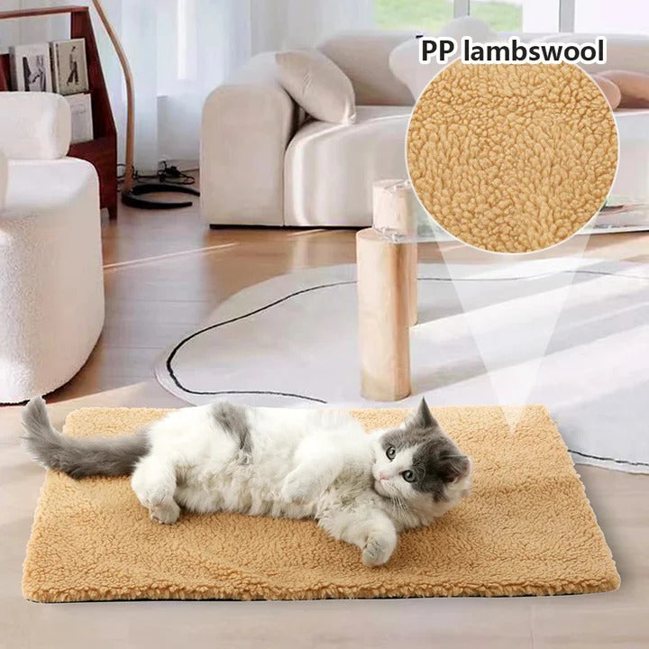 Tapis de lit douillet orthopédique pour animaux de compagnie