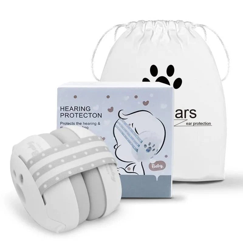 Protection auditive pour bébé Cache-oreilles doux avec sangle réglable
