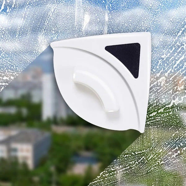 Outil de nettoyage de vitres double face facile
