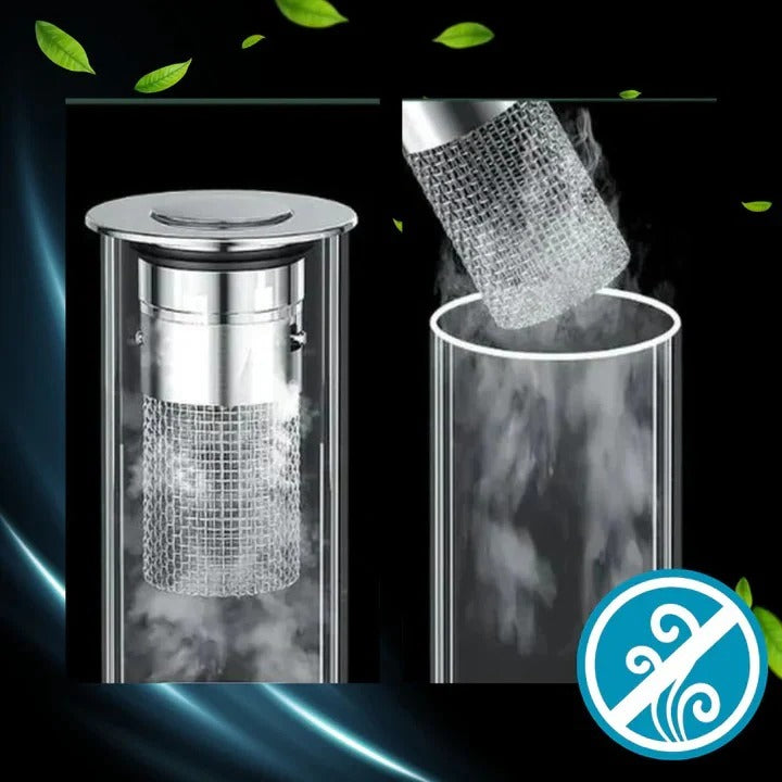 Bonde d'évier facile à installer avec joint souple et crépine