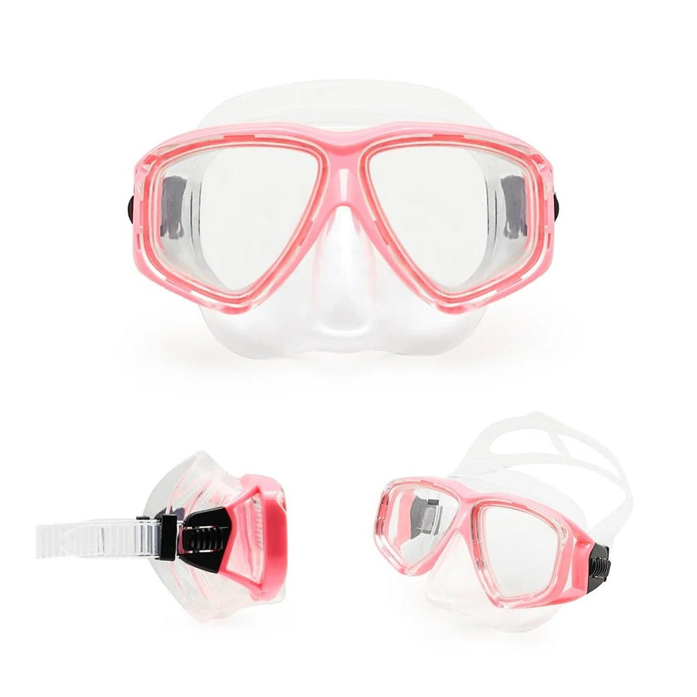 Masque de plongée durable avec sangle en caoutchouc souple