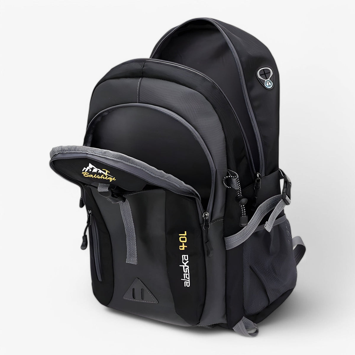 Prêt pour l'aventure | Sac à dos de voyage imperméable | Confort ergonomique pour la randonnée et l'usage quotidien