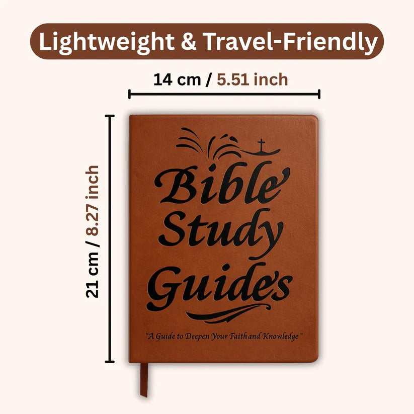 Guide quotidien d'étude biblique chrétienne avec pages de journal d'Écritures
