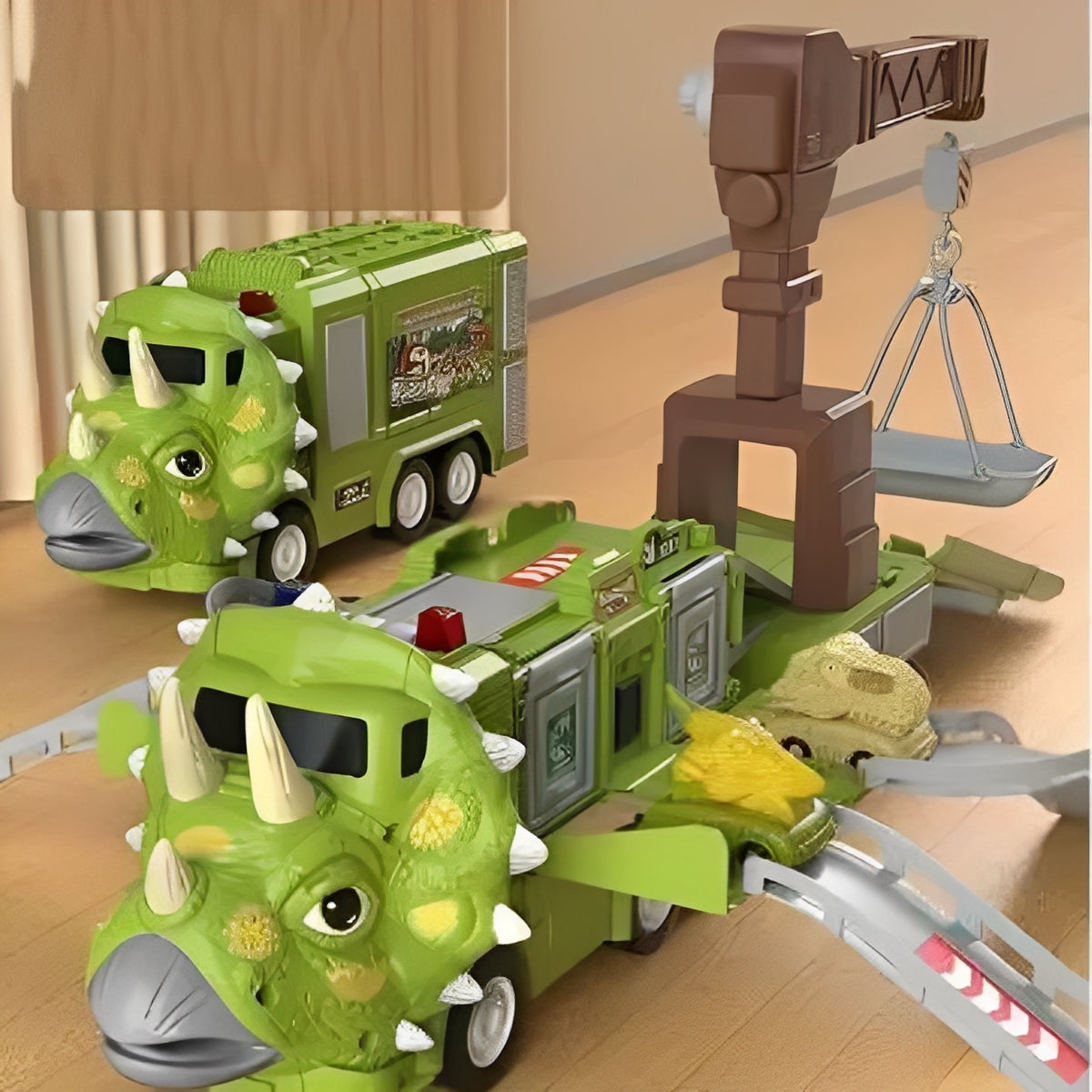 Jouet véhicule 2-en-1 Dinosaure pour enfants amusants