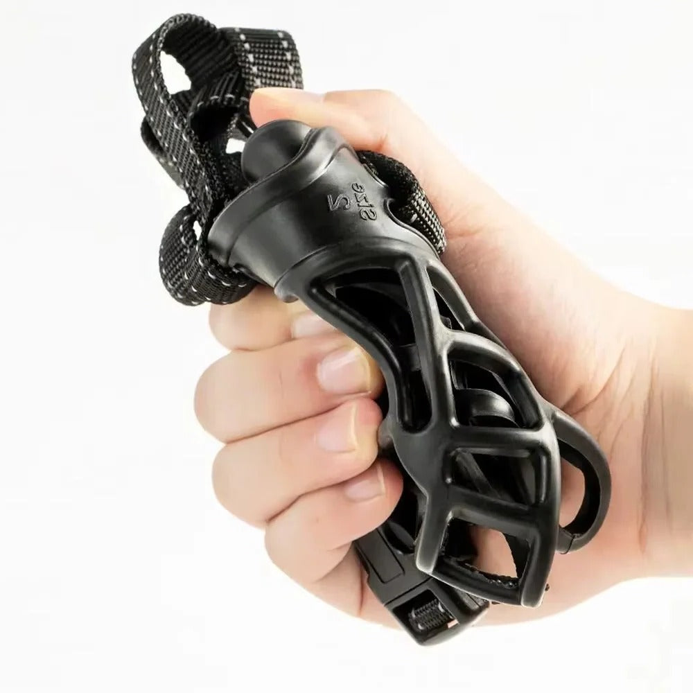 Muselière confortable pour animaux de compagnie avec sangles de fixation souples