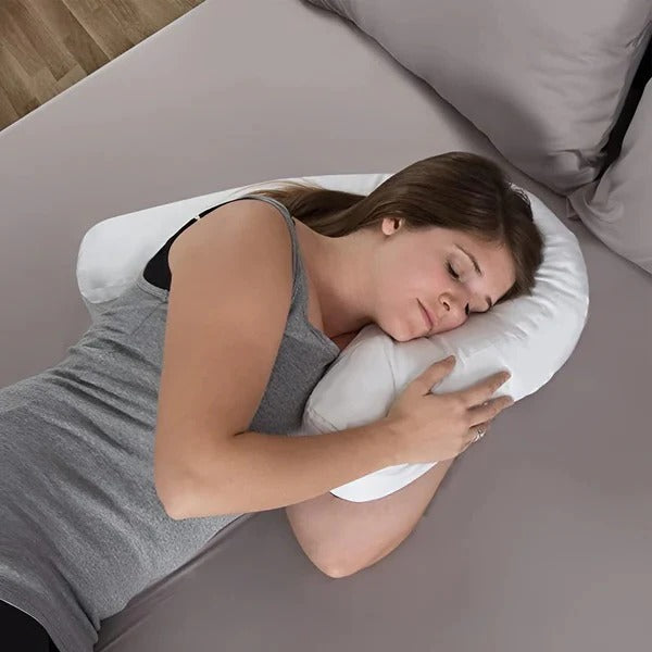 Oreiller orthopédique Contour pour dormir avec découpe pour le soulagement des oreilles