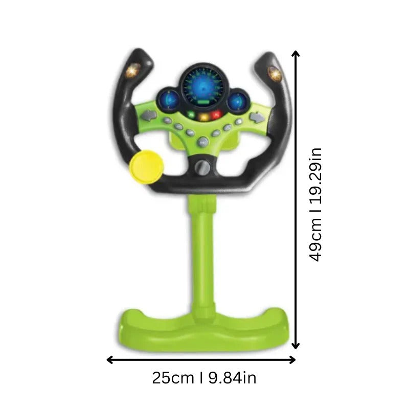 Volant de voiture à pousser amusant pour tout-petit