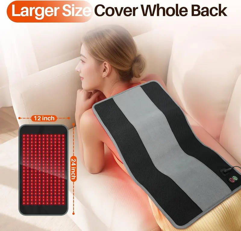 Enveloppement de luminothérapie rouge flexible avec LED