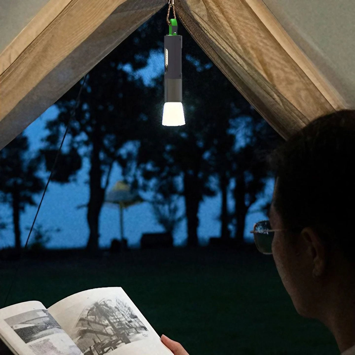Heavy-Duty LED Torch with Adjustable Brightness & Multiple Modes for Camping, Hiking, Emergency Use