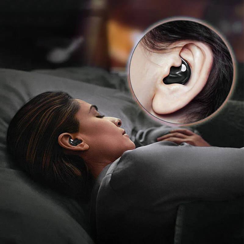 Écouteurs de Sommeil Fins avec Annulation de Bruit et Batterie Longue Durée