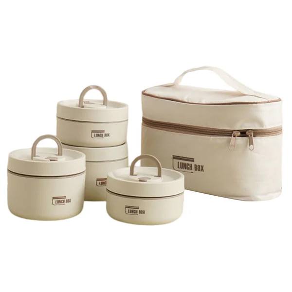 Ensemble de 3 boîtes repas isothermes et étanches