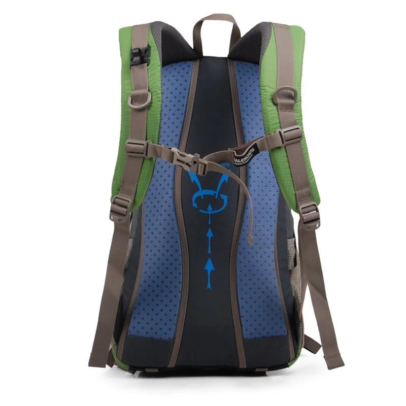 Équipement d'aventure | Meilleur sac à dos de voyage en nylon imperméable et grande capacité | Sac polyvalent pour la randonnée et le camping