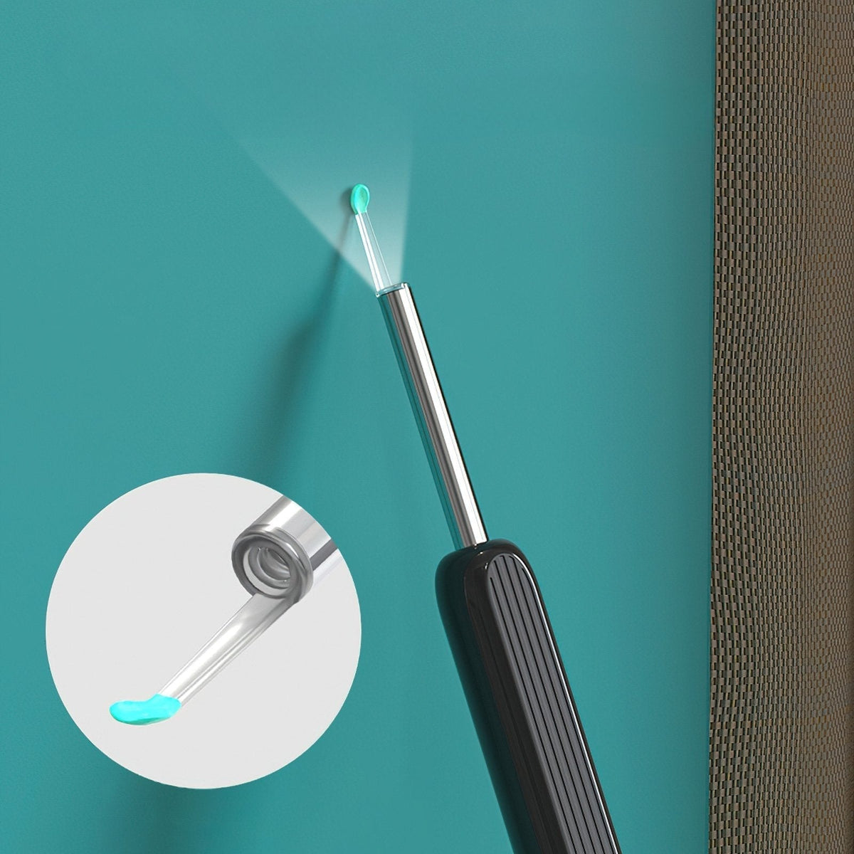 Visual Ear Wax Removal Tool with HD Camera Scope for iPhone Android Wireless Ear Cleaning Kit Safe Scoop Adults Kids