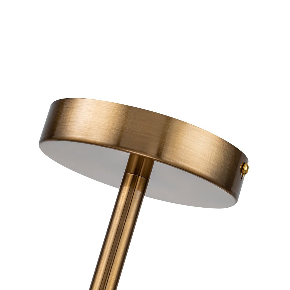 Plafonnier tambour scintillant, luminaire encastré rond en cristal de 20 po, intensité réglable, 6 lumières pour chambre à coucher et salon