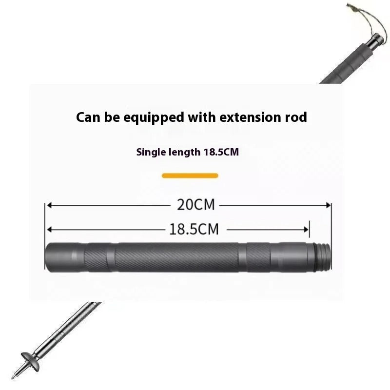 Trailforce | Multifunctional Hiking Stick with Integrated Survival Tools | Lightweight Trekking Pole for Outdoor Adventures