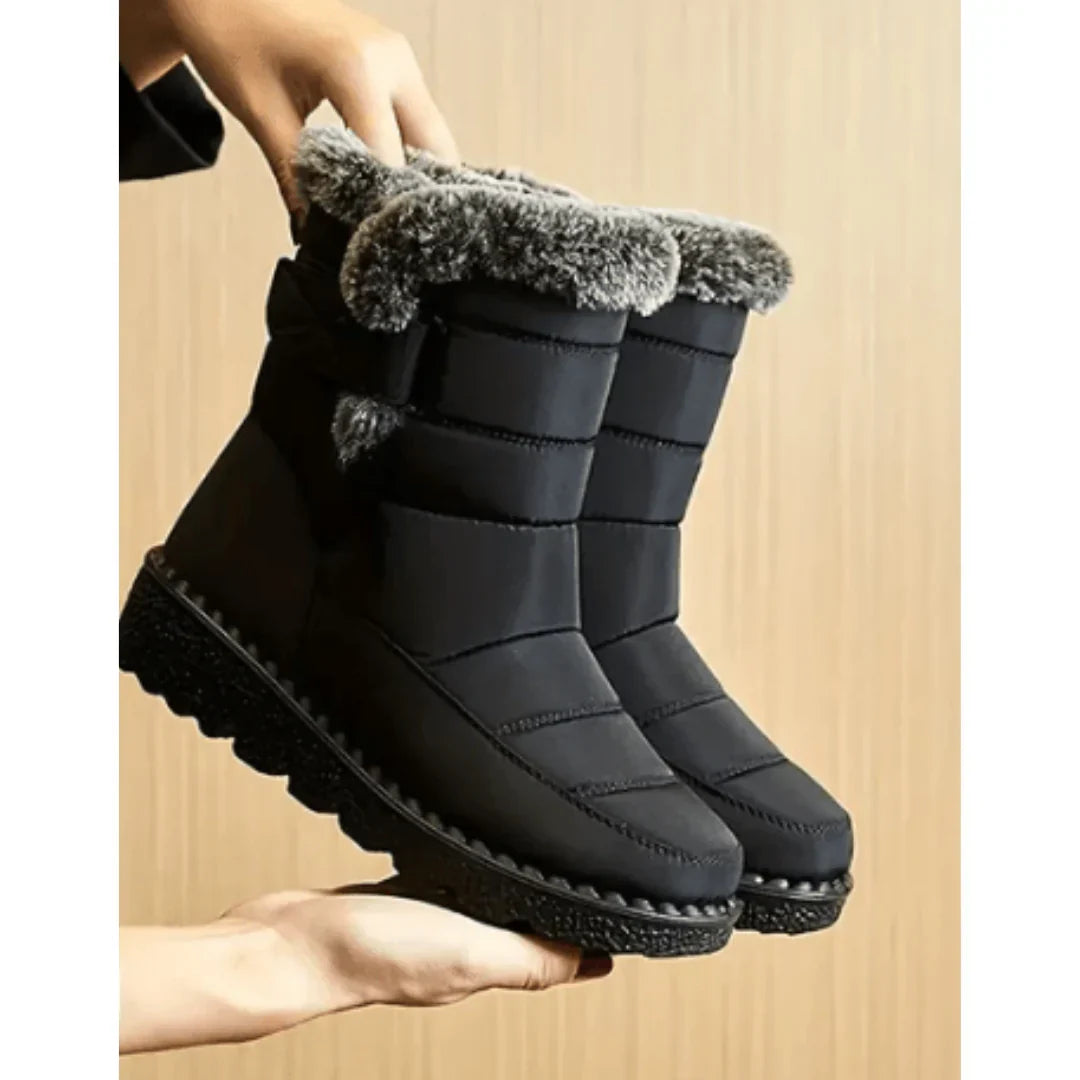 Insulated Waterproof Winter Boots with Anti-Slip Sole for Men & Women – Cold Weather Snow Boots for Hiking and Everyday Wear