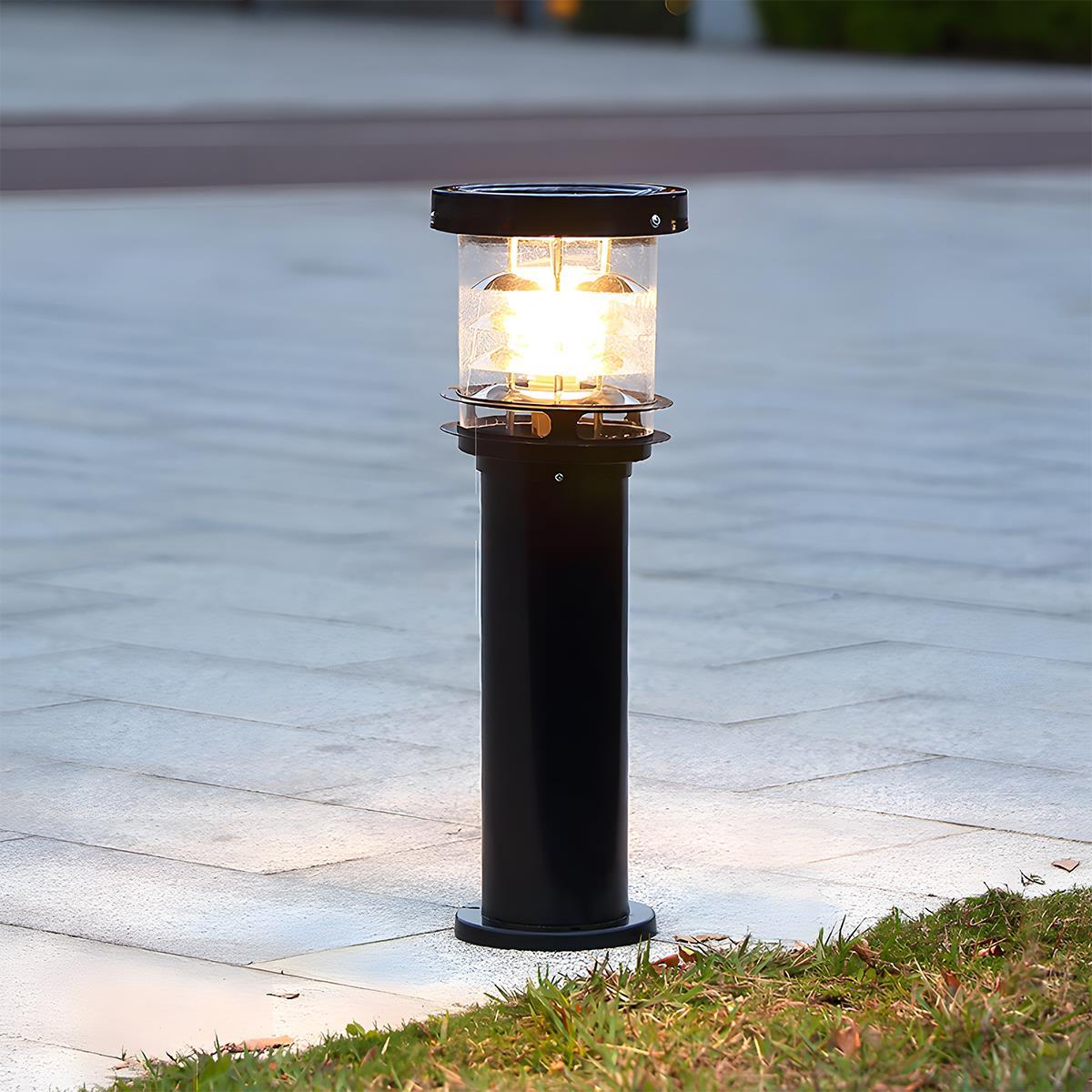 Borne d'éclairage paysager extérieur moderne avec indice d'étanchéité IP65 | Conception durable pour jardins et terrasses