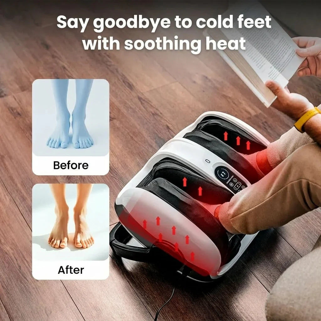 Calf & Leg Massager Electric Pulse Therapy Adjustable Wrap