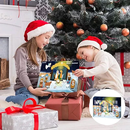 HOLYCOUNT – Nativity Scene Set for Daily Christmas Surprises