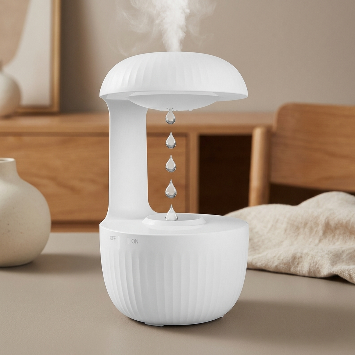 AEROLIFT – Levitating Humidifier for Serene Indoor Air