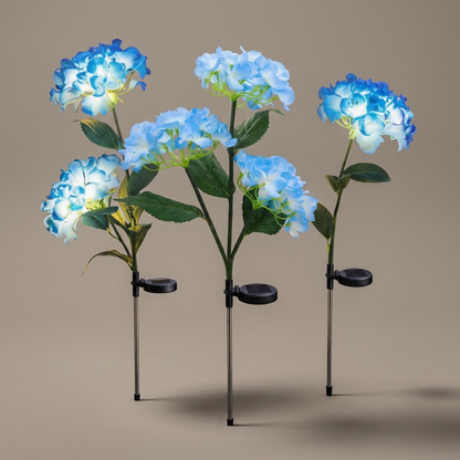 HYDRASHINE – Lampes solaires florales pour un éclat extérieur radieux