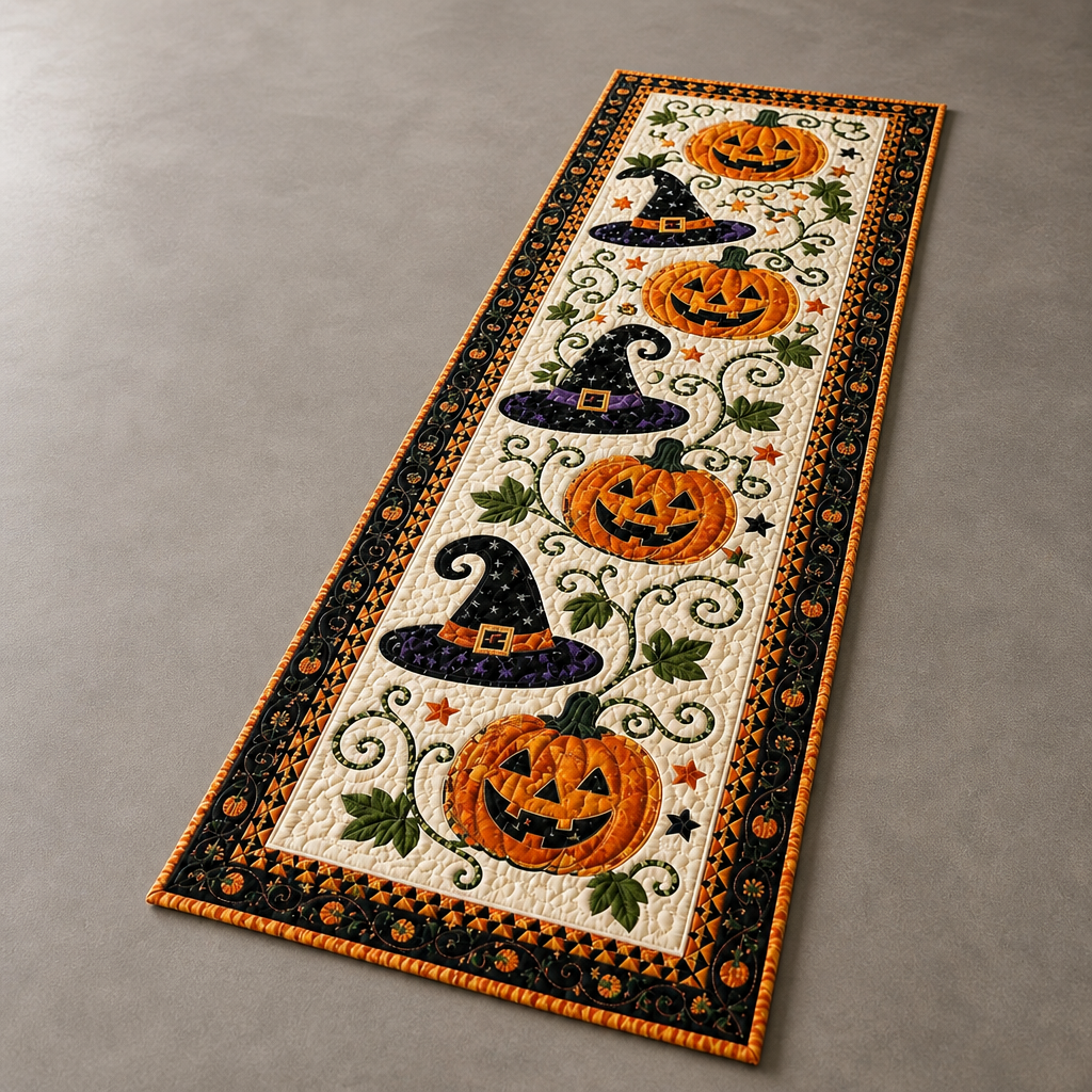 GOLDENPATH – Chemin de table d'automne pour un style de salle à manger élégant