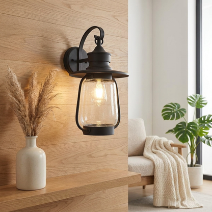 HERITAGELANT – Retro Wall Sconce for Timeless Exterior Glow