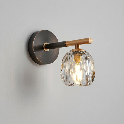 COPRIELLE – Crystal Wall Sconce for Elegant Glow