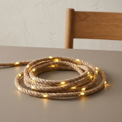 HEMPHAVEN – Rope String Lights for Warm and Inviting Spaces