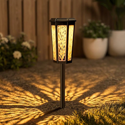 GARDENGLEAM – Lampe solaire pour une douce lueur en soirée