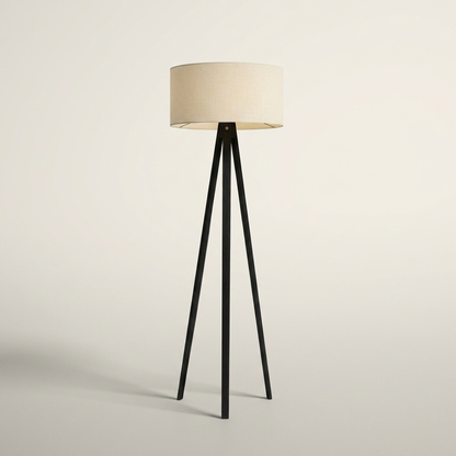 TIMBERLUME – Tripod Floor Lamp for Soft and Inviting Illumination