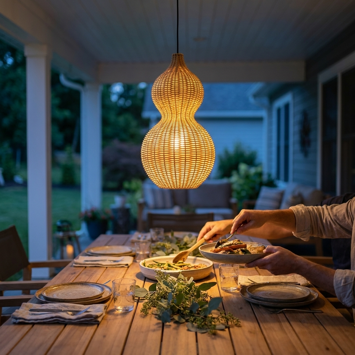 COASTMUSE – Pendant Light for Artistic Patio Ambience
