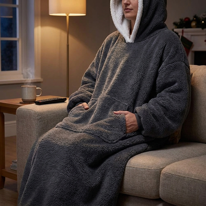 HOODSNUG – Hooded Wearable Blanket for Cozy Comfort