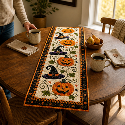 GOLDENPATH – Chemin de table d'automne pour un style de salle à manger élégant