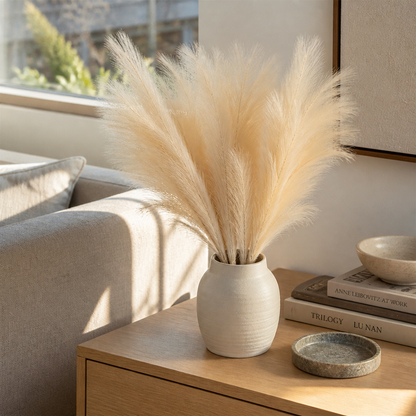 SOFTBLOOM – Pampas Grass Bouquet for Elegant Home Accents