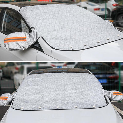 Windshield Snow Cover with Magnetic Hold & Mirror Protection for Cars, SUVs & Trucks – All-Season Frost Shield & Sun Blocker