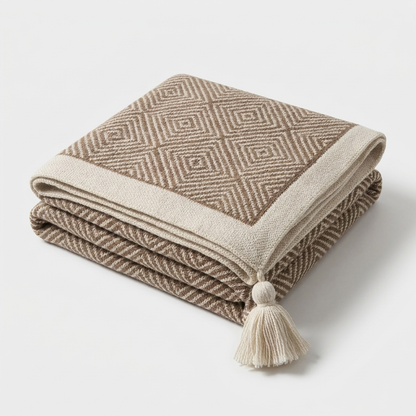 GEONEST – Nordic Shawl Blanket for Cozy Everyday Style