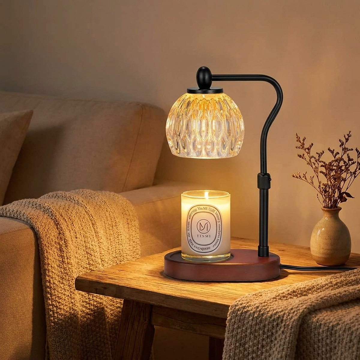 CANDLENEST – Warmer Lamp for Calm and Comfortable Living Spaces