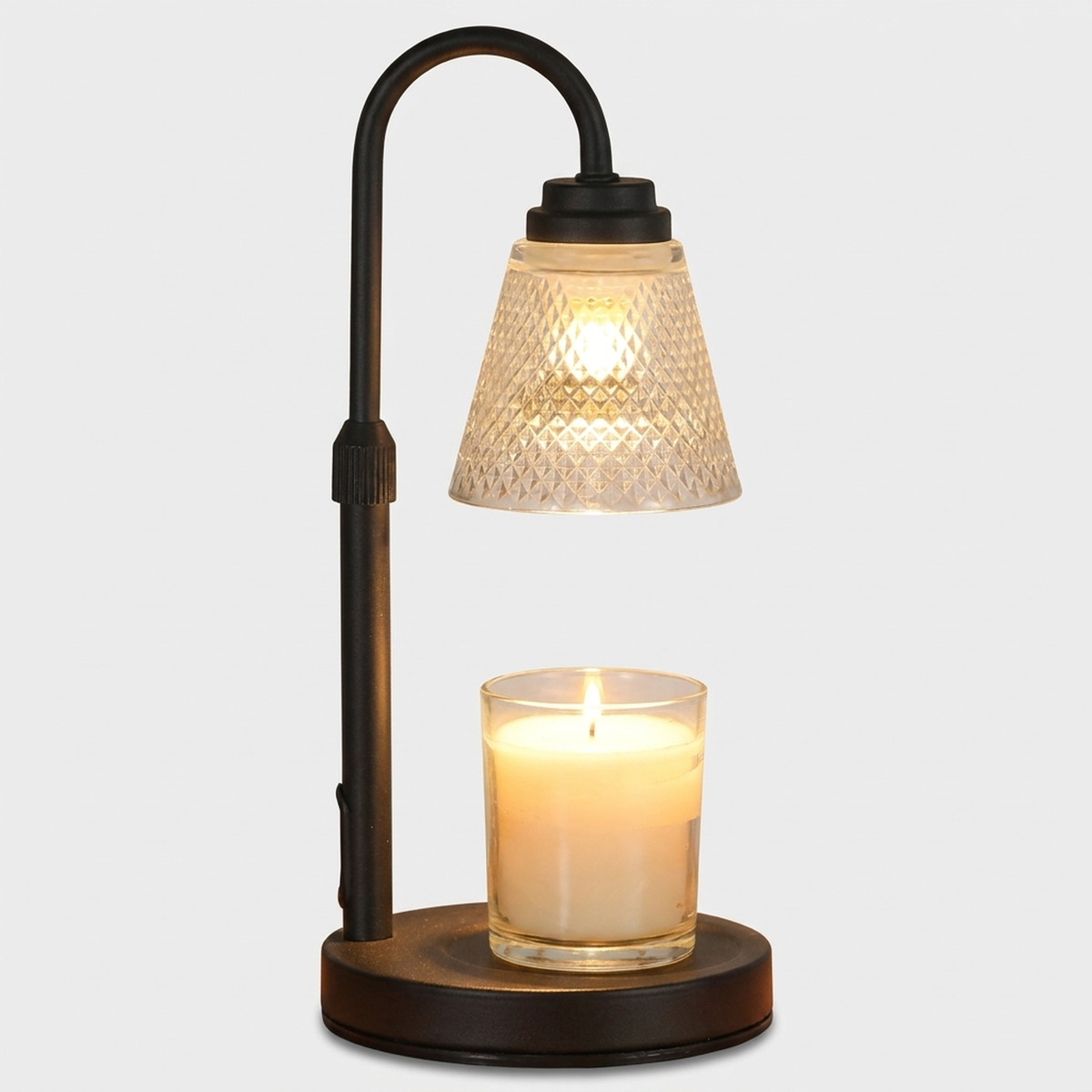 WAXTIMER – Lampe chauffe-bougie avec minuteur pour une ambiance sans flamme