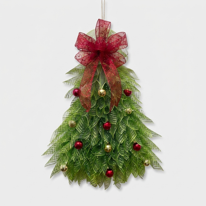MERRYLOOP – Décoration de couronne de Noël pour un dressage de table joyeux