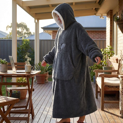 HOODSNUG – Hooded Wearable Blanket for Cozy Comfort