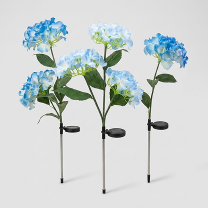 HYDRASHINE – Lampes solaires florales pour un éclat extérieur radieux