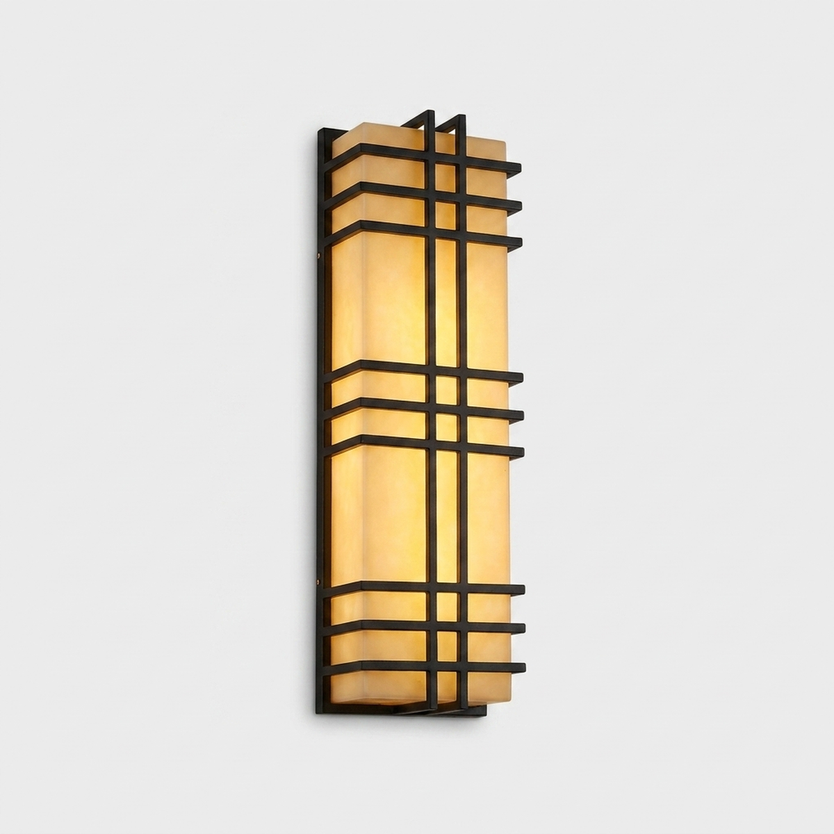ARCHHALO – Architectural Wall Sconce for Soft Amber Glow