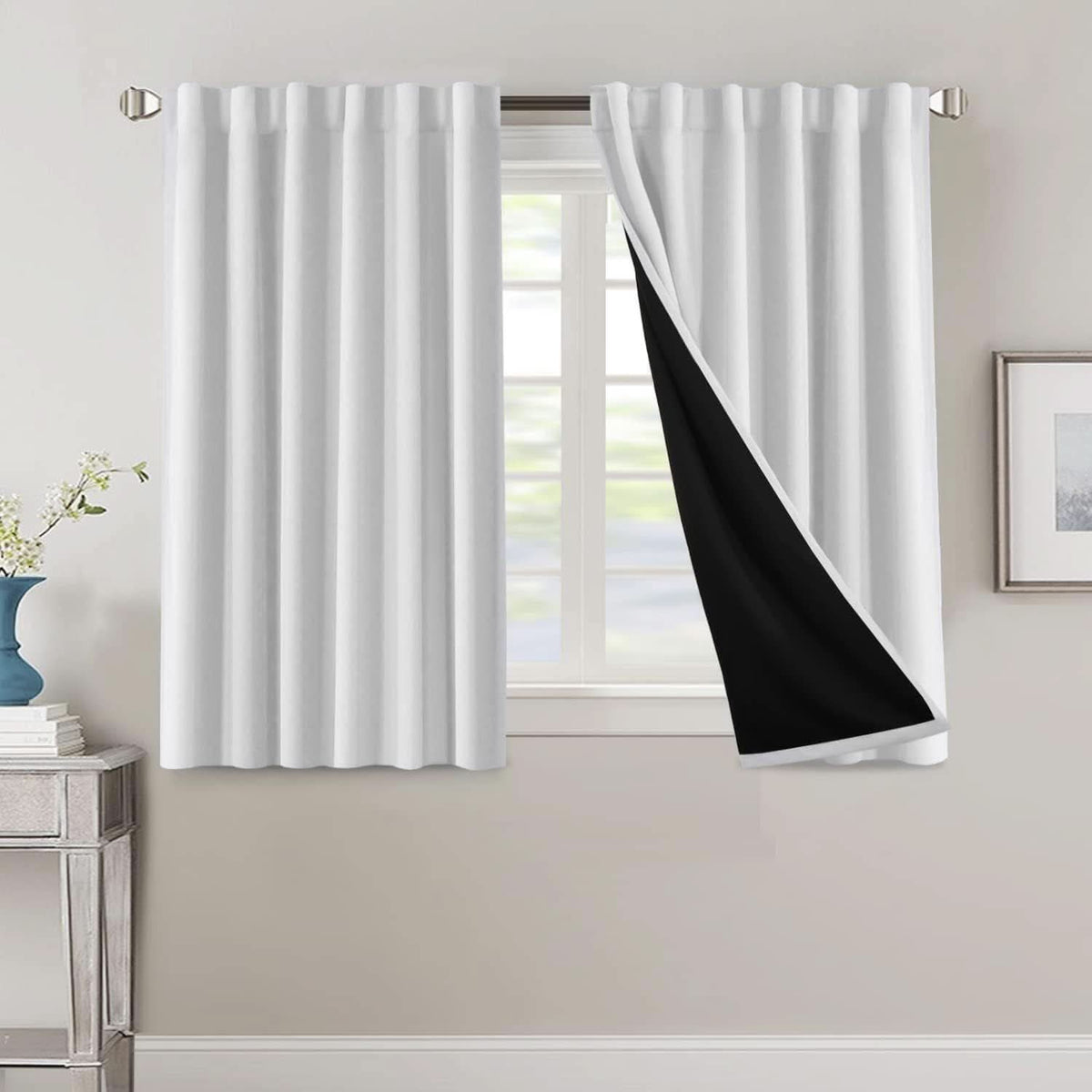 WINDOWFLOW – Long Blackout Drapes for Living Room & Bedroom Use