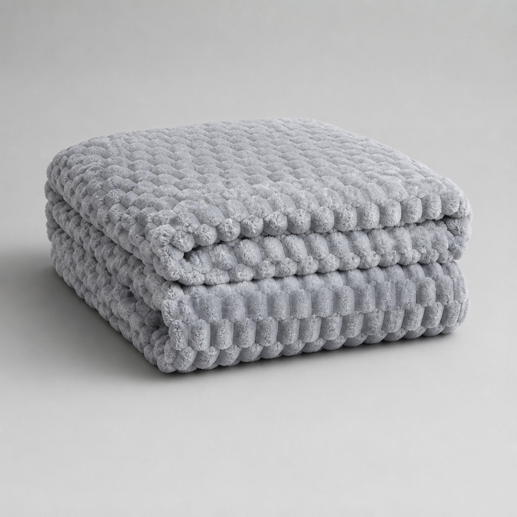 SCANDIVEIL – Couverture en microfibre pour une chaleur intérieure douce
