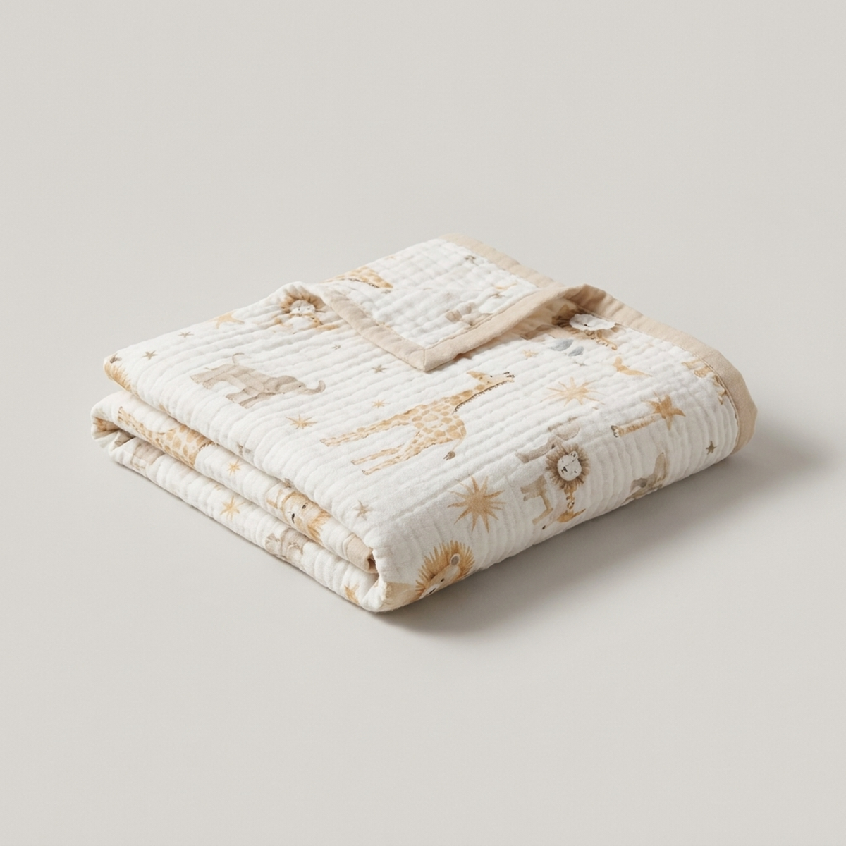 WILDNEST – Animal Kingdom Blanket for Cozy Comfort