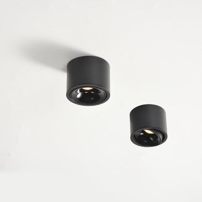 Swivel-Head LED Ceiling Spotlight in Aluminum Housing with Flush-Mount Design for Bedrooms, Kitchens & Hallways